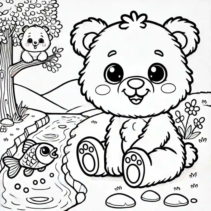 Baby animals coloring pages