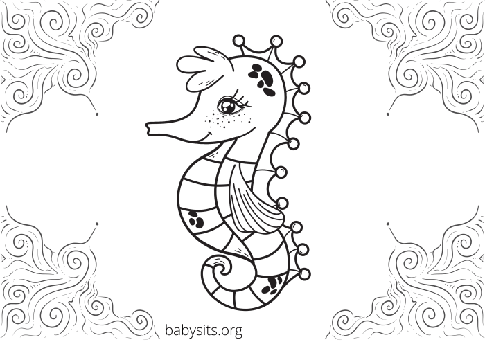 Sea animals coloring pages printable