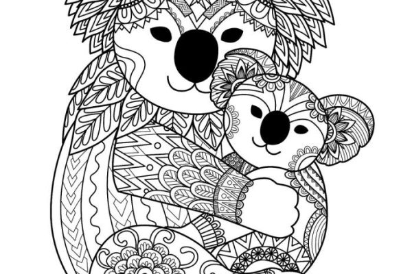 Free coloring book pages of animals