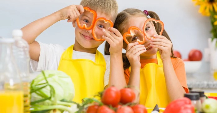 Kinderlogo ernährung mit kindern