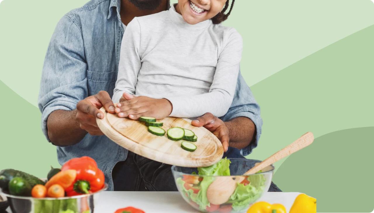 Kinder spielerisch über ernährung aufklären