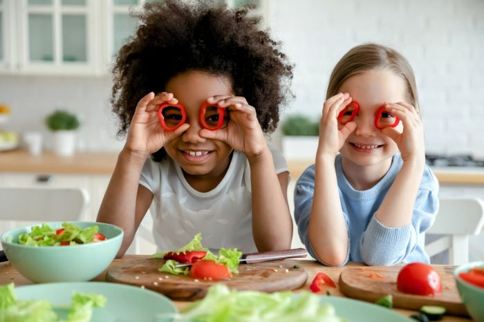 Vegetarische ernährung kinder wachstum