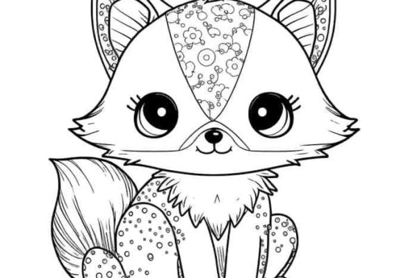 Coloring pages of cute animals