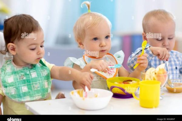 Daycare food eating healthy child center children preview