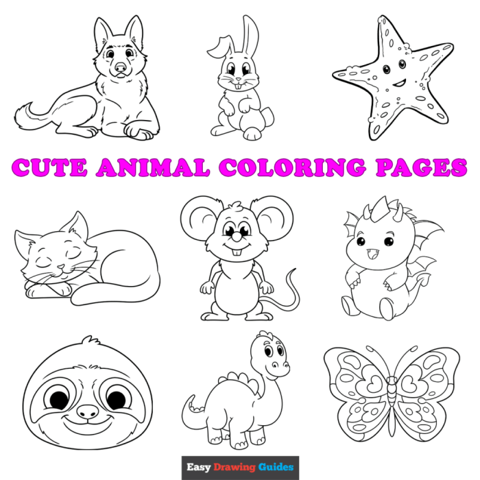 Wild animals coloring pages