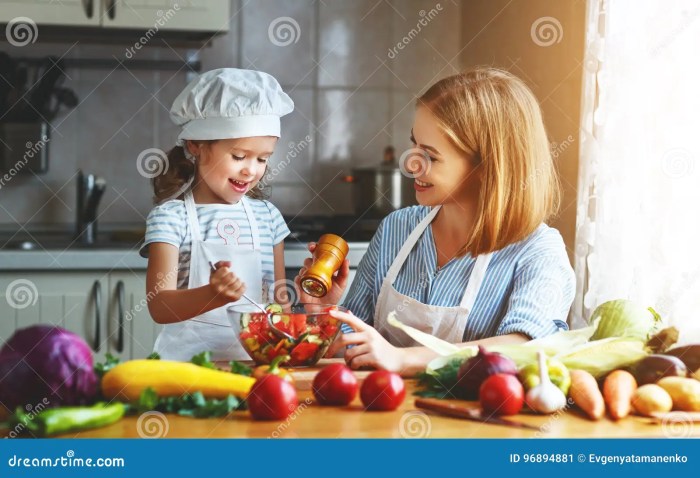 Mother healthy eating food kid vegetables girl stock dreamstime baby