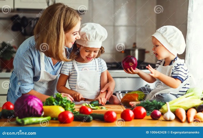 Mutter zu kind gesunde ernährung