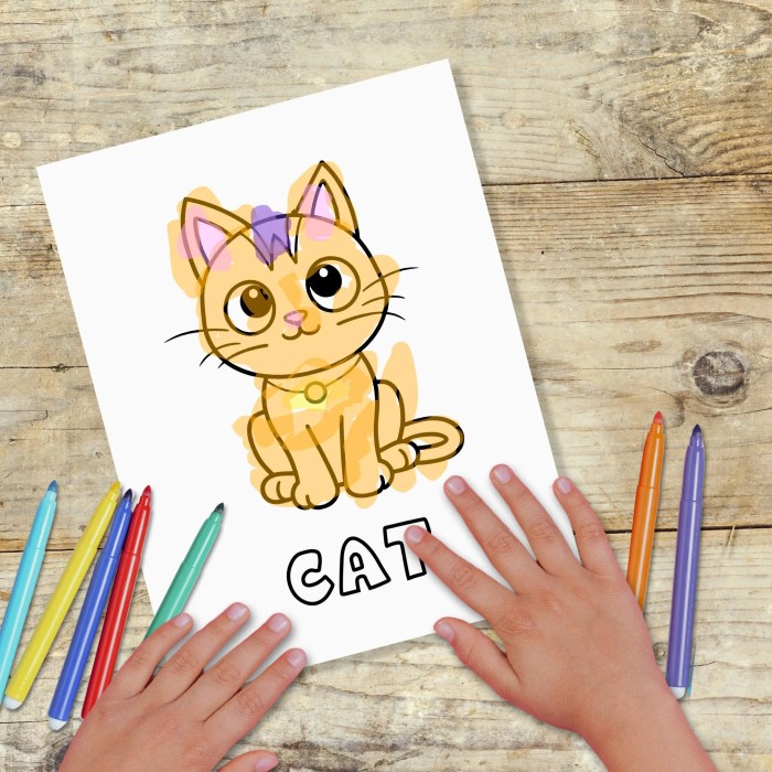 Animal coloring pages preschool