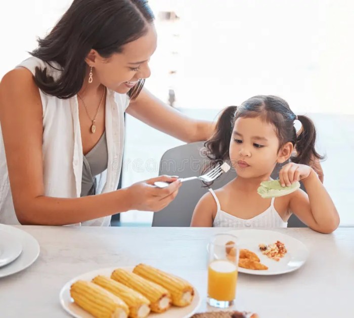 Mutter zu kind gesunde ernährung