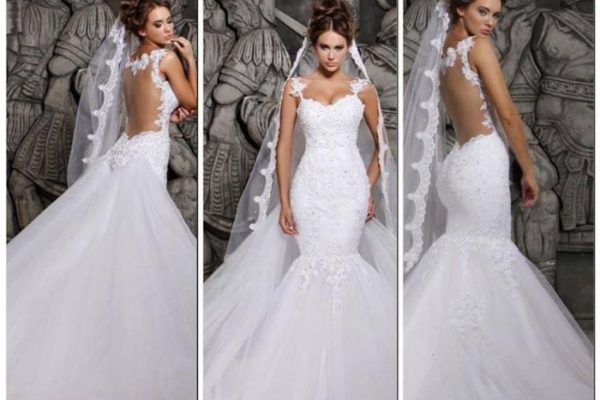 Mermaid dresses for wedding