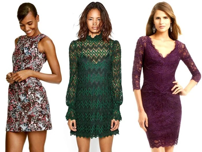 Cocktail dresses for fall wedding