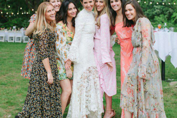 Backyard wedding guest dress