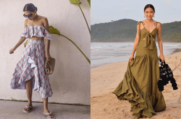 Tropical dresses for weddings