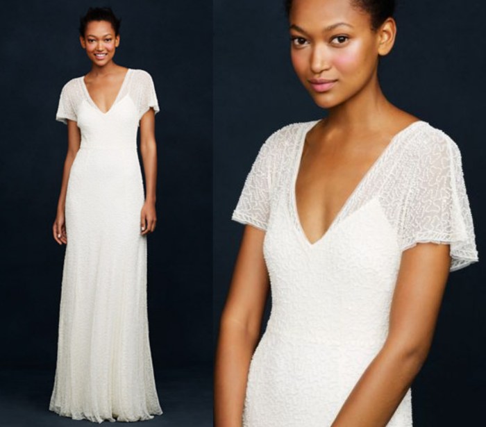 J crew wedding dresses