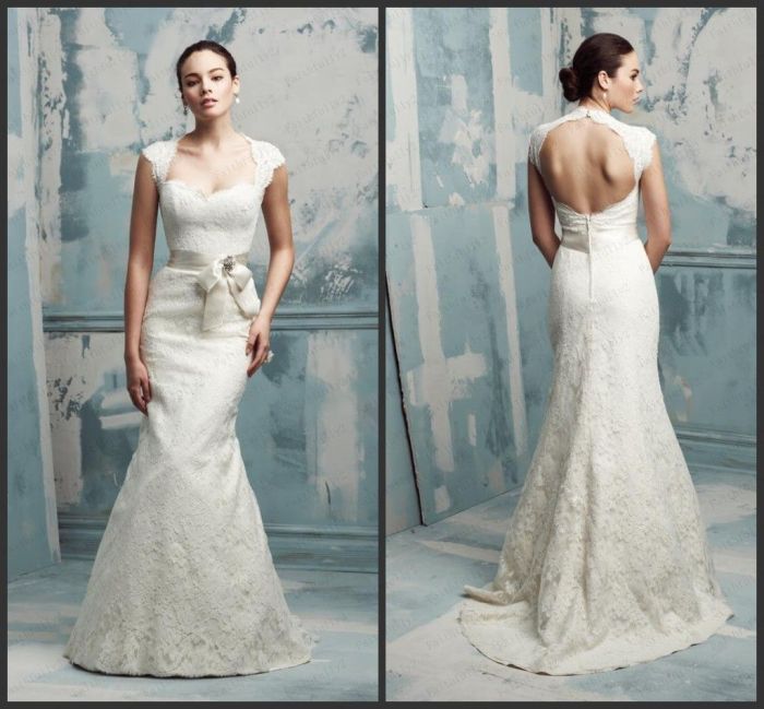 Cap sleeve wedding dresses