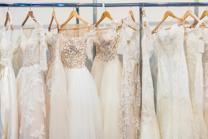 How much is the average wedding dress