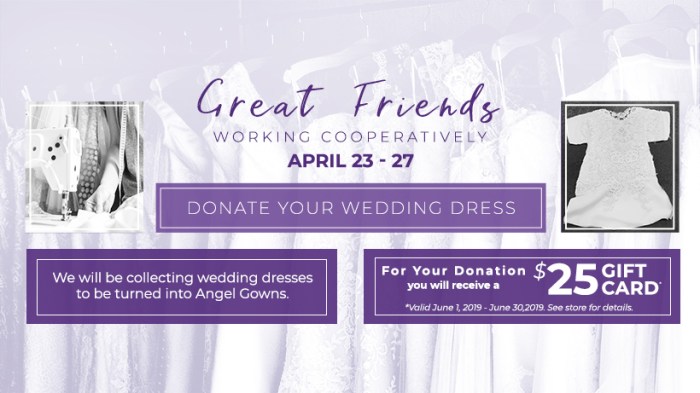 Donate wedding dress near me